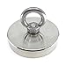 1000 LB Magnet Fishing (452kg) by Savage Magnets - High Strength for Treasure Hunting Retrieving and Lifting from River and Salvage Recovery- Heavy Duty Pulling Power Eyebolt - Neodymium