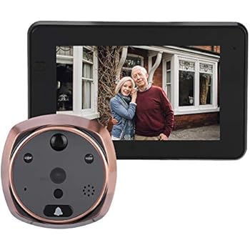 Amazon.com: ASHATA Door Peephole Camera, 720P 2.4GHz WiFi