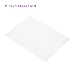 DMiotech 2 Pack 6 x 8 x 0.15 Inch Plastic UHMW