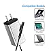 Ouweike ZSL060A Microsoft Surface Portable Mini Charger for Surface Pro 3 Pro 4 Pro 5 Surface Book & Surface Go, 65W 15V 4A Power Supply Adapter with 6.56ft Power Cord, Silver
