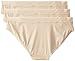 Calvin Klein Women's Second Skin Bikini 3 Pack Panty, Skin, Small