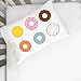 Oh, Susannah Donut Pillowcase - Cute Pillow Case (14x20 inch Pillowcase) Kids Room Decor Girls Pillowcase