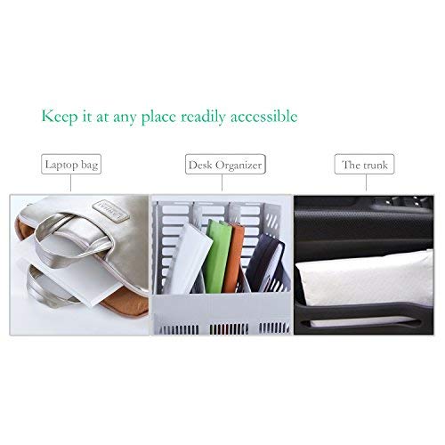 Zecti Mini Studio Photo avec LED Tente cube pliable 24x22x24cm Studio Photo avec 2 Fonds(Blanc,Noir)