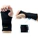 EXCO Wrist Support Gaming Gloves Breathable Neoprene Thumb Loop Relieve from Pain, Sprains, Carpal Tunnel, Bursitis, Tendonitis, Arthritis Wrist Brace Sleeve for PC Gamer (Right Hand) Large Black