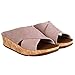 Fit Flop Women's FitFlop KYS Leather Slide Sandals Plumthistle UK 6 Purple