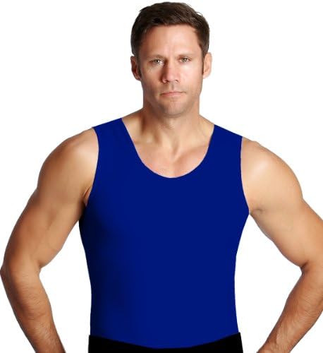 IS PRO 6pc Variety pack, 2 ea. Muscle tank, Crew-neck and V-neck shirts - Royal-M