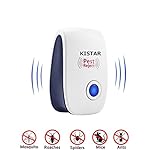 Pest Control Electromagnetic Ultrasonic Pest Repeller Control - (1 Pack) Best Electronic Plug In Pest Repellent - Repels All Kinds of Rodents and Insects - Pet Friendly (1)