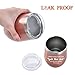 GALAROES A Wise Woman Once Said And She Lived Happily Ever After,Stainless Steel Wine Tumbler with Lid and Straw Birthday Gifts for Women Friends,Gifts for her 12 oz Stemless Rose Gold