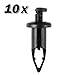 10x Bumper Fender Hood Cover Clip Push Type Retainer Fastener for Toyota Tundra