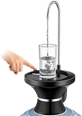 Drinking Water Bottle Dispenser Pump - Portable Automatic Electric Drinking Pump USB Charging - 5 Gallon Jug - Home, Office, Travel, Outdoor, School, Hospital, Stores