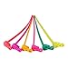 Estaly Set of 6 Silicone Bag Ties, Cable Management, Zip Tie Twist, All-purpose Multi-use Bag Clip, Bread Tie, Food Saver