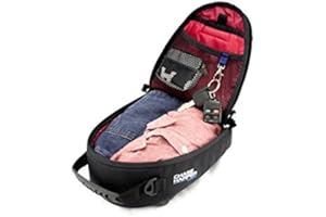 Chase Harper USA 450 Strap Mount Tank Bag - Water-Resistant, Tear-Resistant, Industrial Grade Ballistic Nylon with Anti-Scratch Rubberized Polymer Bottom, Adjustable Strap Mounting