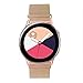 GOSETH Compatible with Samsung Galaxy Watch Active (40mm) Bands/Active2 (44mm) Bands, 20mm Mesh Stainless Steel Strap for Galaxy Watch Active/Active2 (Rose Gold)