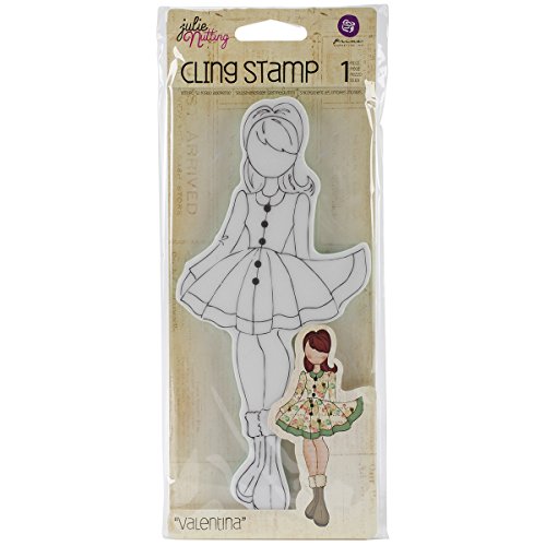 Prima marketing julie nutting mixed media cling rubber stamps -va…