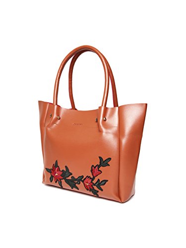 kanvas katha women's tote bag (tan) ()