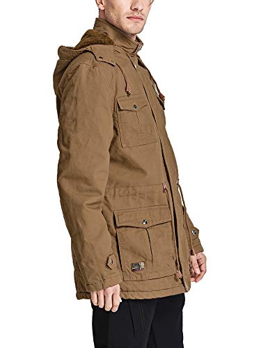 mens fleece lined winter jackets