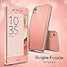Ringke Fusion Compatible with Xperia X Case Crystal Clear PC Back TPU Bumper Drop Protection, Shock Absorption Technology Raised Bezels Protective Cover for Xperia X 2016 - Clear