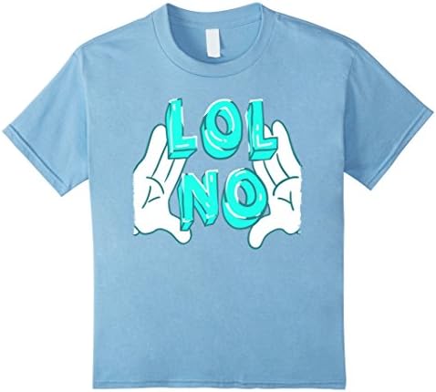 Kids casual lol no 6 Baby Blue
