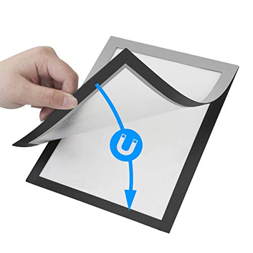 ZHIDIAN Document Sign Holder Pockets with Back, Plastic Poster