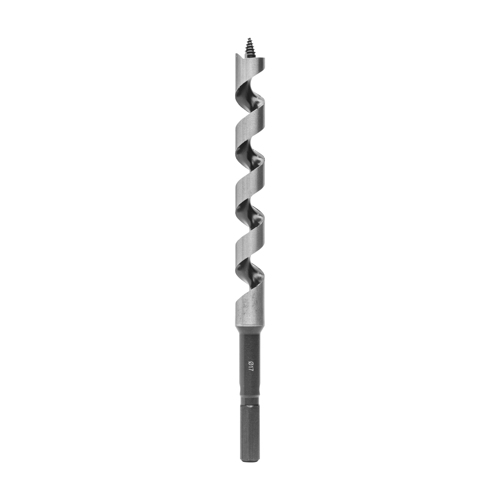 ENT 41044 Auger Bit CS Diameter (D) 17 mm, NL 165 mm, GL 235 mm, S 12 mm Hex Shank