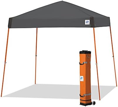 E-Z UP Vista 10x10 Pop Up Canopy Tent (Steel Grey)