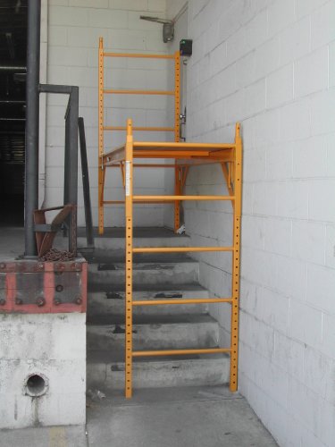 CBMScaffold Multipurpose Maxi Square Baker Style Scaffold Tower with Improved Clamp on 18" Outrigger Package - 12ft, 1,000-Lb. Capacity, Model# 2MFS18O - Thumbnail 6