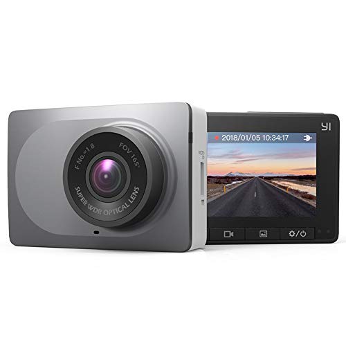 YI Dash Cam 1080p 60fps, 165° Wide Angle Car DVR Dashboard Camera Night Vision Video Recorder