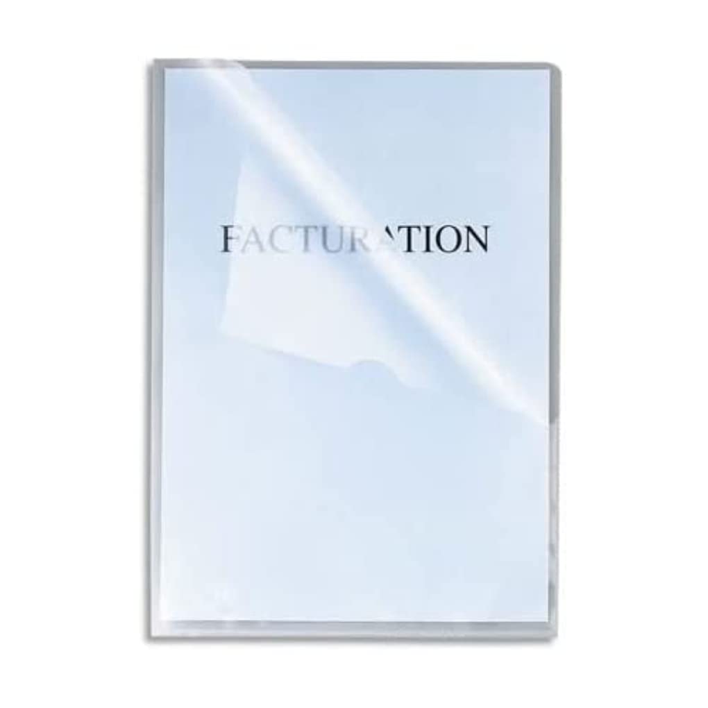 Exacompta - Ref 5670E - PP Cut Flush Document Pockets - Suitable for Storing A4 Documents, Polypropylene Material, Side & Top Openings - Clear (Pack of 100)