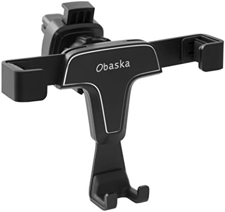 Obaska Air Vent Car Phone Mount Holder with Gravity Auto Lock design for iPhone X 8 8 Plus 7 7 Plus 6s 6 Plus 5S 5 SE Samsung Galaxy S9 S8 Edge S7 S6 Note 8 &amp; other Smartphone