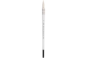 Silver Brush Limited 5325S-10 Silver Atelier Blending Quill Round Brush, Size 10, Short Handle