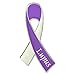 Lupus Awareness Ribbon Lapel Pin 1"