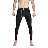 EU Men's Compression Tight Pants Base Layer Running Leggings