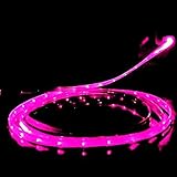 ACE Apple LED Charger Light up Charging Cable Luminescent Visible Current Smart Charger & Sync Cable for Apple Iphone 5/5s/5c/6/6 Plus/ipad 3/4/ Mini Air Ios7/8 (Rose Red)