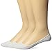 Calvin Klein Men's No Show Socks - 3 Pack Soft Cotton Blend Invisible Liners Loafer Socks for Men with Heel Grip (Size 7-12)