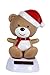 1 X Solar Powered Dancing Christmas Teddy Bear by Greenbrier International
