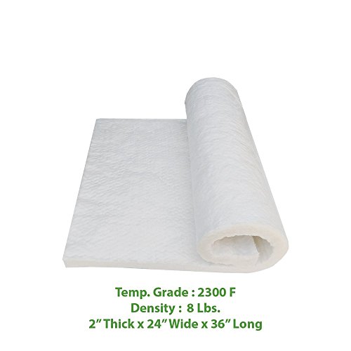 Ceramic Fiber Blanket (2300F, 8# Density) (2