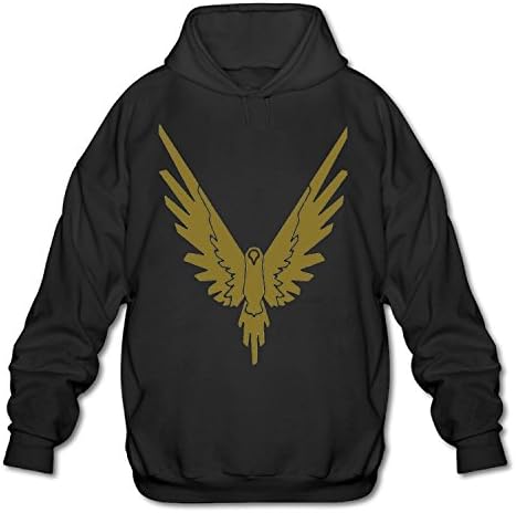 Logan Paul Logang Youtube Unisex Belt Sweatshirt Jacket Cotton Hooded Sweatshirt (L, Black)