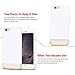 iPhone 6 Case, MOZE [Vibrance Series] iPhone 6 (4.7) Case Protective SOFT-Interior Scratch Protection Metallic Finished Base with Vibrant Trendy Color Slider Style Hard Case for iPhone 6 (4.7 inch) (2014) - White and Gold
