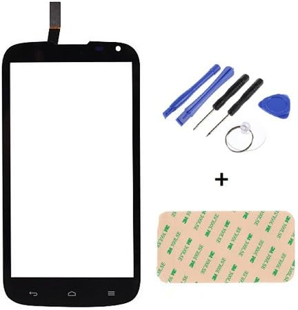 Huawei Ascend G610 C8815 Touch Screen Digitizer Replacement with Adhesive Tape and Tool Kit (Black)