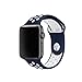 4 Pack Bands for Apple Watch 42mm, Soft Silicone Sport Strap Replacement Bracelet Wristband for Apple Watch Series 3, Series 2, Series 1, Nike+, Edition, M/L Size