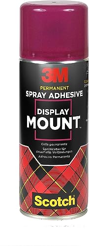Scotch Display Mount Adhesive Spray, 1 Can, 400 ml