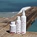 Kerotin Sea Salt Spray - Hair Texturizing Spray with Sea Salt & Kelp Extract for Flexibility, Volume, Natural Waves and Beach Look - 8 Fl Oz