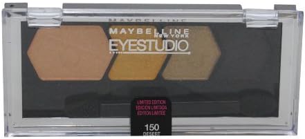 MAYBELLINE EYESTUDIO EYE SHADOW QUAD #150 DESERT FANTASY [Health and Beauty]