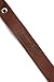 Mighty Paw Dog Doorbells - Soft Leather with Durable Jingle Bells - Ideal for Potty Training - for Pets to Ring to Go Outside - Dog Potty and Puppy Potty Training - (Brown)