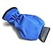 Zento Deals Durable Car Ice Scraper Windshield Blue Waterproof Mitt- Glass Snow Remover Glove That Keeps Your Hands Warm Dry