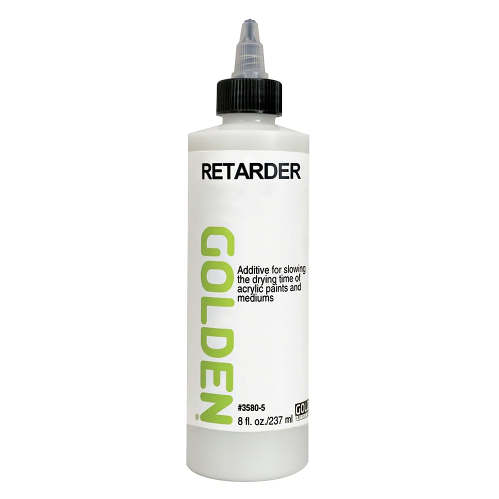 Golden 0003580-5 8 oz Artist Colors Acrylic Retarder Additive, Medium