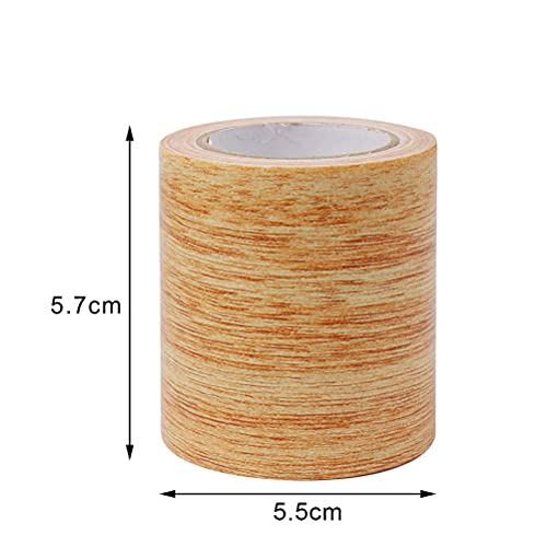 2.4 Inch x 15 Feet Wood Grain Tape, Hardwood Floor Tape Wood Repair