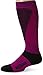 Wigwam Women's Snow Sirocco Knee-High Performance Wool Ski Socks, Hot Magenta, Medium