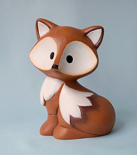 Ceramic Fox Baby Figurine