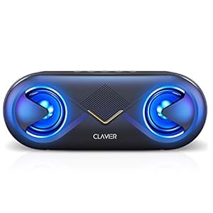 Clavier Supersonic Portable Bluetooth Speaker, Bluetooth 5.0 Wireless Speakers with 10W HD Sound and Rich Bass, 12H…